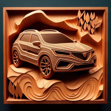 3D модель Acura MDX (STL)